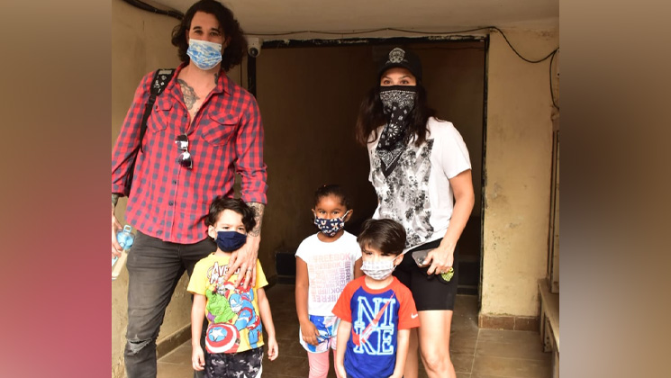 Daniel Webber, Sunny Leone, Nisha