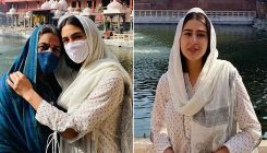 Sara Ali Khan shares pics with mom Amrita Singh as they visit a temple, Fan calls them ‘The cutest mother-daughter duo’ 