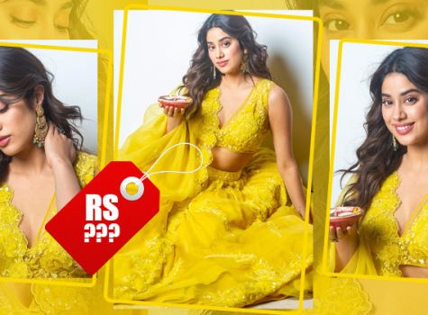 Loved Janhvi Kapoor’s gorgeous embroidery yellow lehenga set? Here’s how much it costs