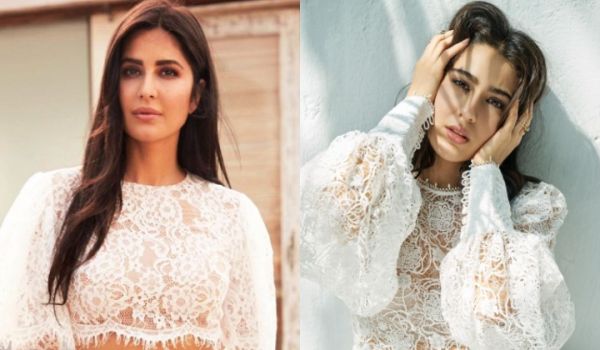 Fashion Faceoff: Katrina Kaif or Sara Ali Khan, who nailed the lace white top better?