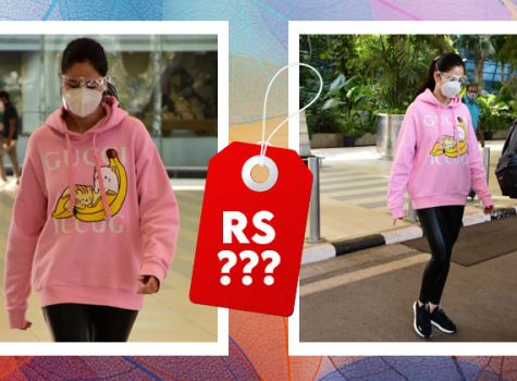 Katrina Kaif looks comfy as she sports a pink Gucci sweatshirt but the cost will SHOCK you