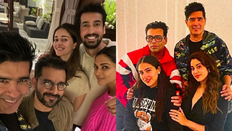 Manish Malhotra, Deepika Padukone, Ananya Panday, Ishaan Khatter, Gehraiyaan