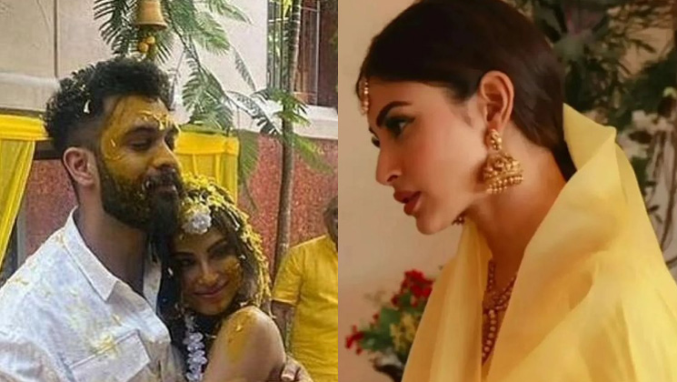 Mouni Roy, Suraj Nambiar, Haldi ceremony