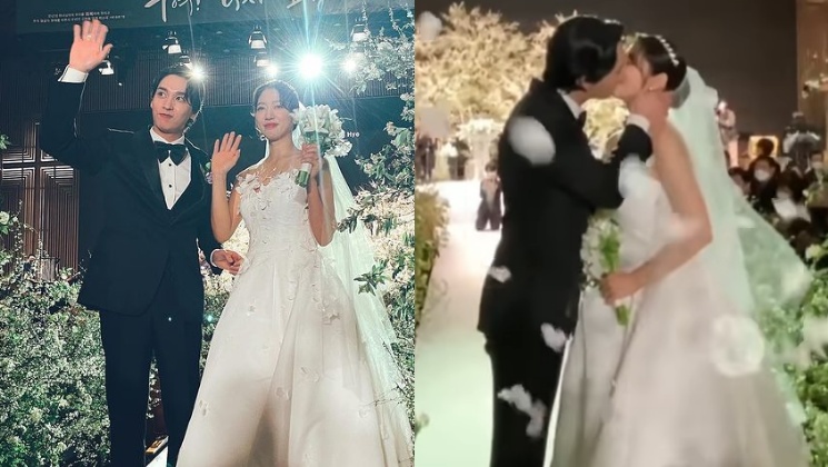 Park Shin-hye, Choi Tae-joon stun in wedding photoshoot