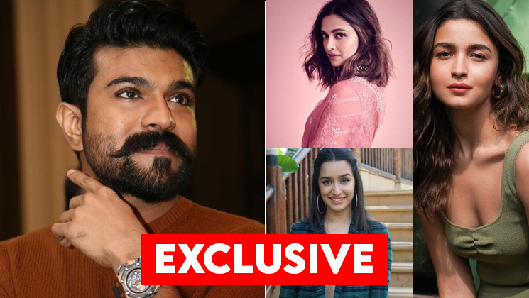 Ram Charan, RRR, Alia Bhatt, Shraddha Kapoor, Deepika Padukone