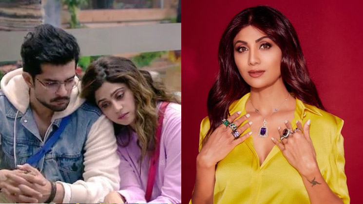 Shilpa Shetty, Shamita Shetty, Raqesh Bapat, Bigg Boss 15