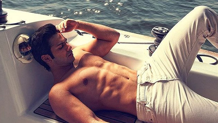 Varun Dhawan, shirtless pic, Jug Jugg Jeeyo