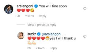 sussanne khan, arslan goni