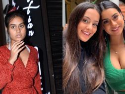 then and now pics, nysa transformation, Ajay Devgn, Kajol, Nysa Devgn////