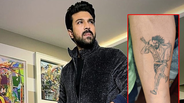 Ram Charan's crazy fan gets actor's RRR avatar tattooed on hand