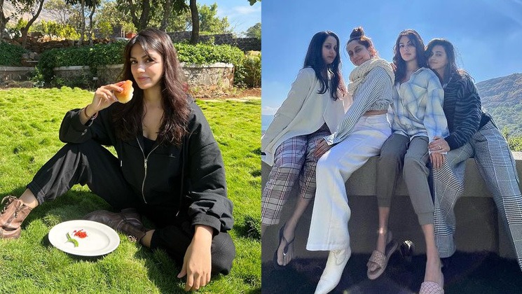 rhea chakraborty, shibani dandekar, anusha dandekar,