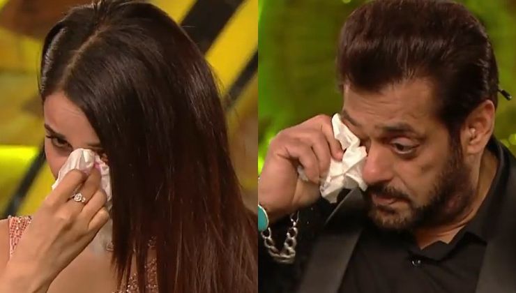 Salman Khan, Shehnaaz Gill have a tearful reunion as they meet on Bigg Boss 15 finale, watch VIDEO