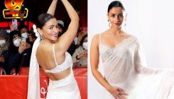 Alia Bhatt takes Berlin by storm with her Gangubai pose as she shines in ivory embellished saree