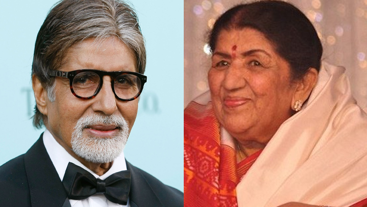 Amitabh Bachchan, Lata Mangeshkar