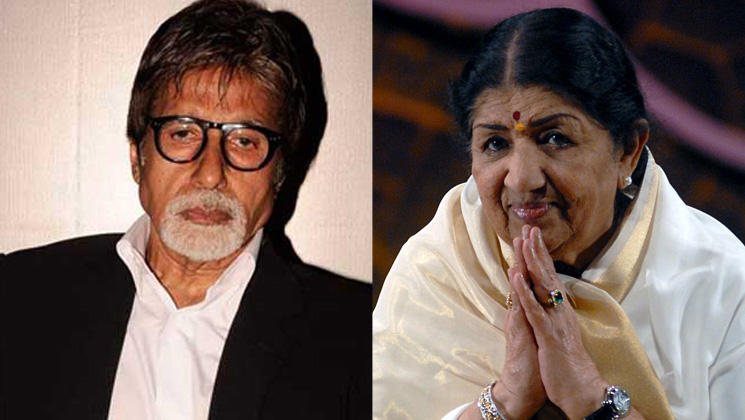Amitabh Bachchan, Lata Mangeshka