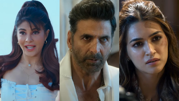 Bachchhan Paandey trailer, Akshay Kumar, Kriti Sanon, Jacqueline Fernandez