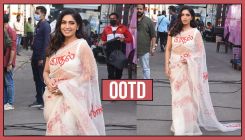 OOTD: Bhumi Pednekar in a sheer customised saree speaks elegance- SEE PIC