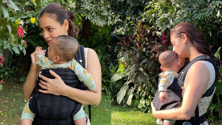 dia mirza, avyaan azaad, dia mirza son