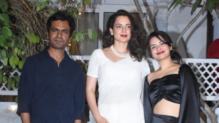 Kangana Ranaut, Nawazuddin Siddiqui, Avneet Kaur, Nawazuddin Siddiqui home