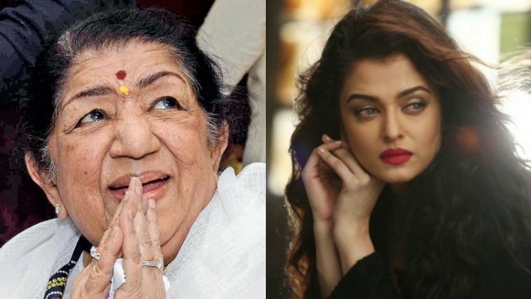 Lata Mangeshkar, Aishwarya Rai Bachchan, Lata Mangeshkar death