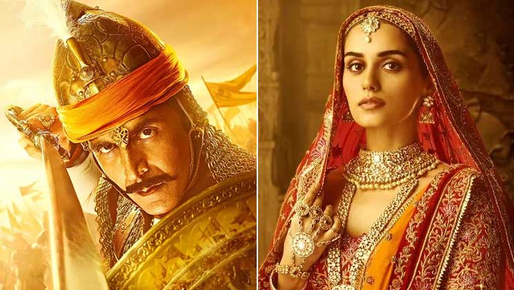 Manushi Chhillar, Akshay Kumar, Prithviraj