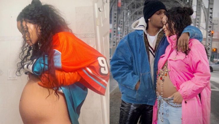 Rihanna, A$AP Rocky, Rihanna baby bump