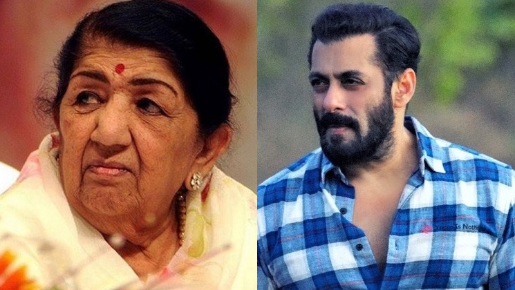 Salman Khan, lata mangeshkar, lata mangeshkar death