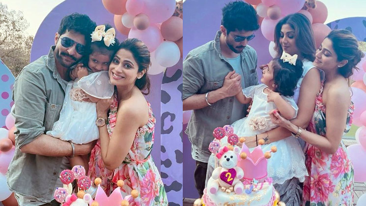 raqesh bapat, shamita shetty, shilpa shetty daughter, samisha shetty