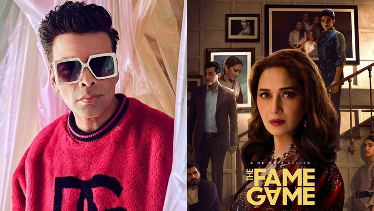 the fame game, karan johar, dharmatic entertainment,