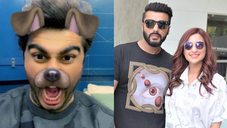 arjun kapoor selfie, arjun kapoor movies, parineeti chopra,