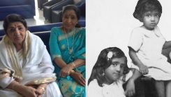 Asha Bhosle looks back at Bachpan Ke Din with sister Lata Mangeshkar, shares pic