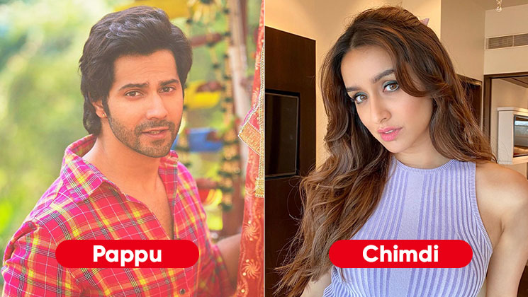 bollywood celebs nicknames, varun dhawan, shraddha kapoor