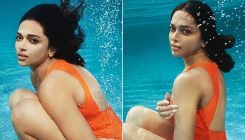 Deepika Padukone sets temperature soaring as she sensuously glides underwater in an orange swimsuit, view pics