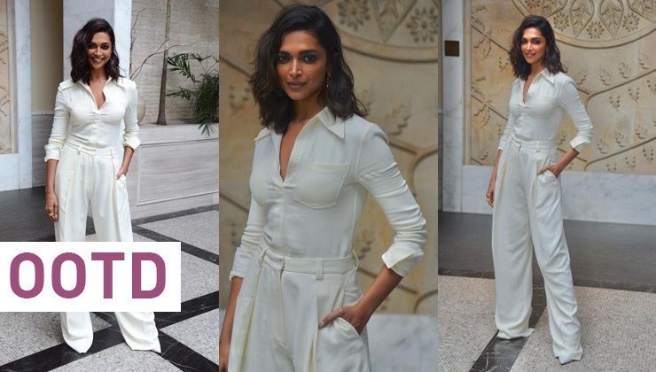 Deepika Padukone looks absolutely fabulous in wide leg pants and shirt, view pics