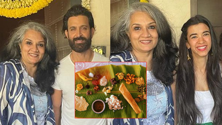 hrithik saba kerala sadya, hrithik roshan,saba azad