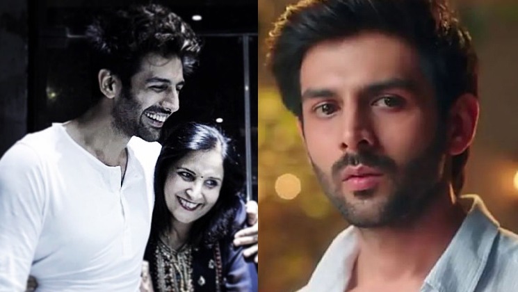 kartik aaryan, kartik aaryan mother