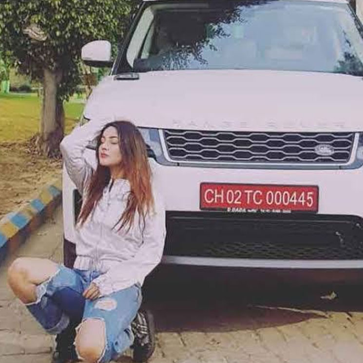 shehnaaz gill cars, shehnaaz gill songs