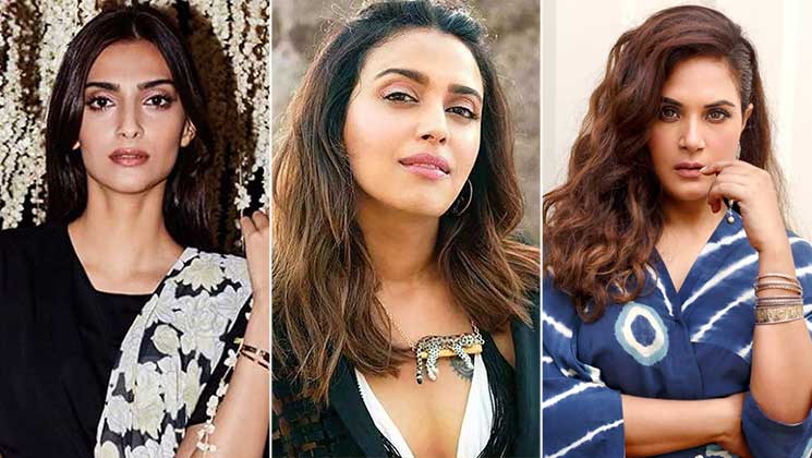 sonam kapoor swara bhasker, richa chadha react to hijab row
