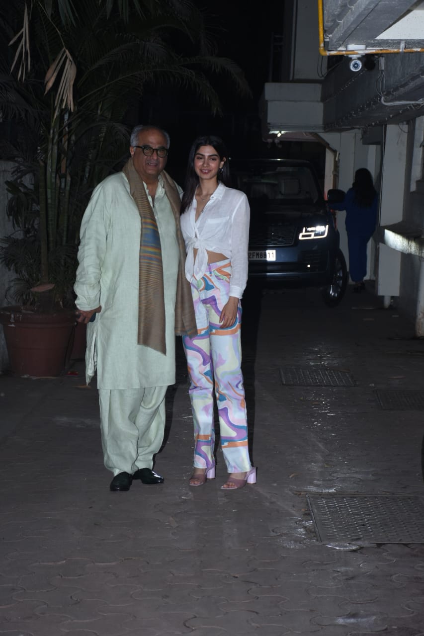 Boney Kapoor, Khushi Kapoor