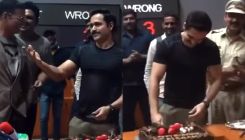 Emraan Hashmi Birthday: Actor cuts a cake as he celebrates with Akshay Kumar & team on sets of Selfiee