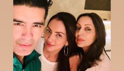 Gauri Khan shares sweet glimpse from Saturday night with friends as she poses for a photo