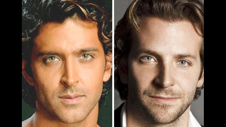 bollywood celebs have hollywood lookalikes, hrithik roshan, bradley cooper,