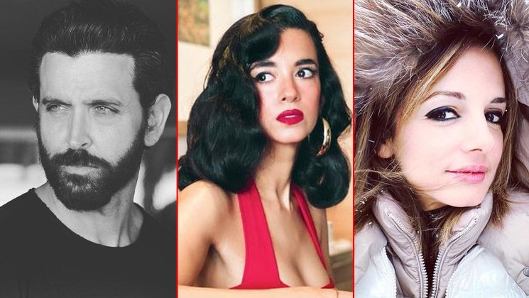 Hrithik Roshan, Saba Azad, Sussanne Khan