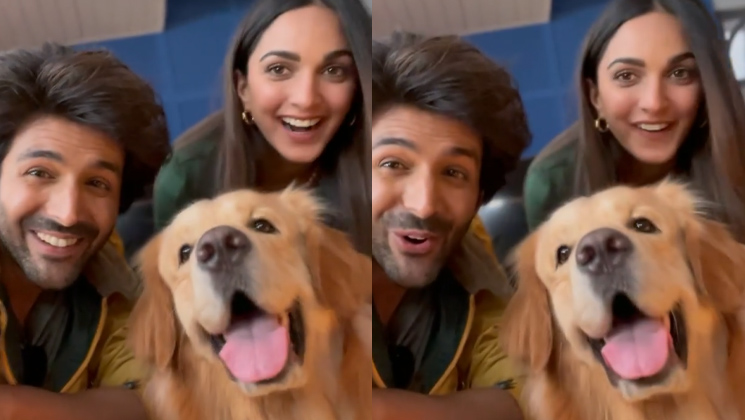 Kartik Aaryan, kiara advani, kartik aaryan dog