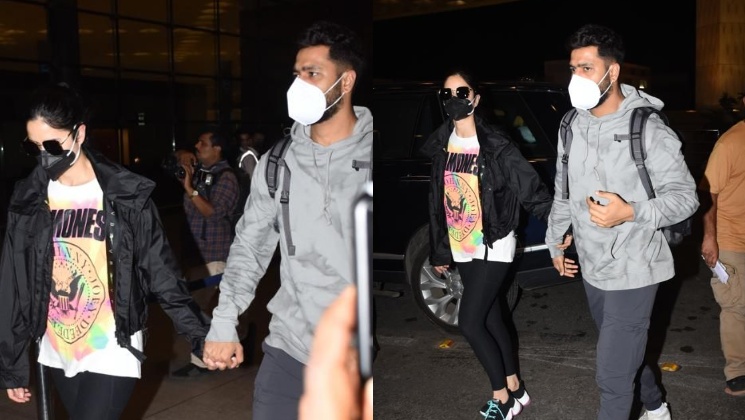 Katrina Kaif, Vicky Kaushal, katrina vicky spotted