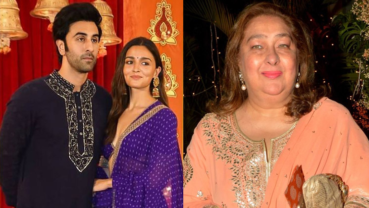 Rima Jain, Alia Bhatt, Ranbir Kapoor