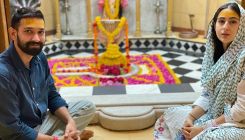 Sara Ali Khan drops photos as she visits a temple with Gaslight co-star Vikrant Massey
