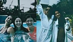 Suhana Khan, Ananya Panday and Shanaya Kapoor sizzle in bikinis as they enjoy pool time, Watch