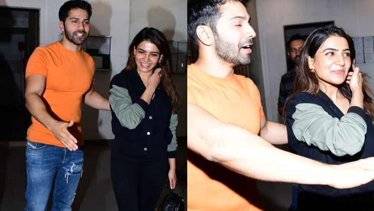 Varun Dhawan, Varun Dhawan spotted, Varun Dhawan and Samantha, samantha