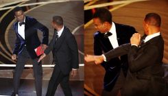 Will Smith SLAPS Chris Rock on stage after he jokes about his wife Jada on Oscars 2022